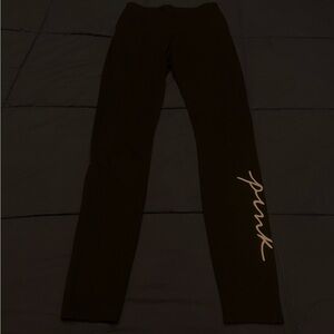 PINK Victoria's Secret Black Leggings